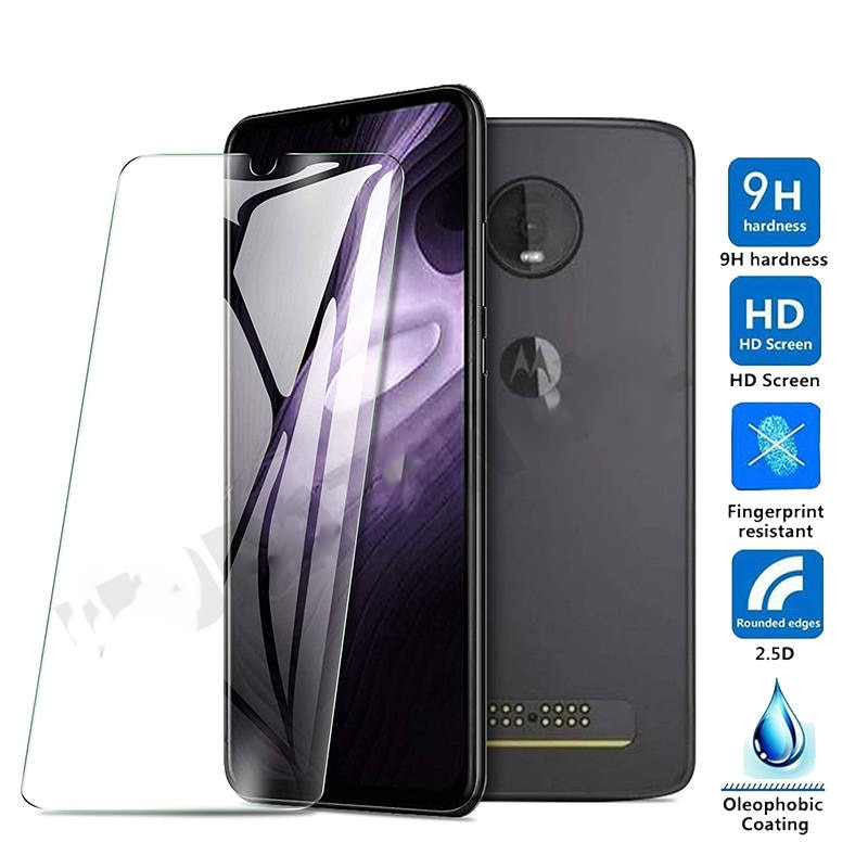 2 chiếc cho motorola moto z4 xt1980 kính cường lực bảo vệ chất lượng cao cho motorola moto z 4 tấm kính bảo vệ màn hình bộ phim bao