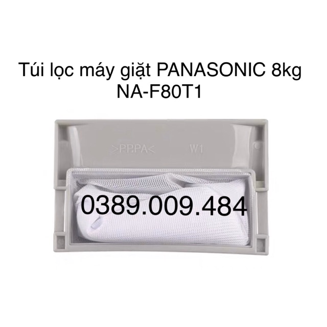 Túi lọc máy giặt panasonic 8kg na-f80t1
