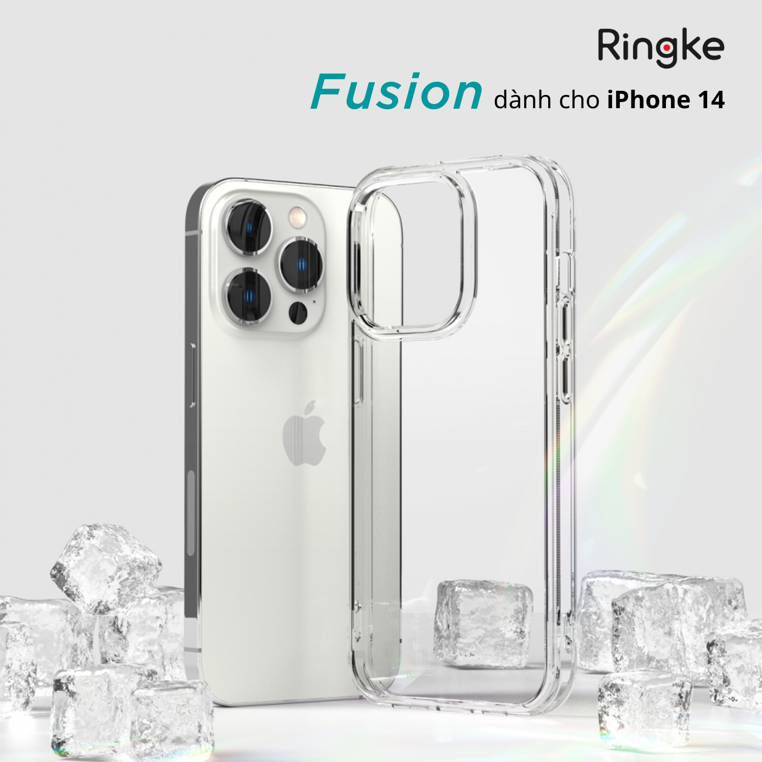 Ốp trong suốt ringke fusion cho iphone 14 / 14 plus / 14 pro / 14 pro max