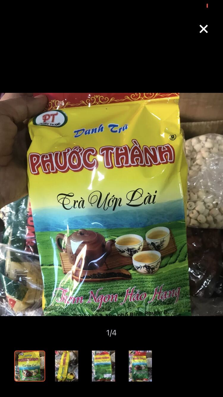 Trà lài Phước Thành 350g thơm ngon hảo hạng IN