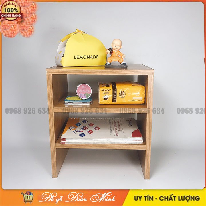 Kệ sách để bàn (K6)📌KHUYẾN MẠI SỐC📌Giá sách gỗ 3 tầng mini trang trí nhà cửa tiện lợi