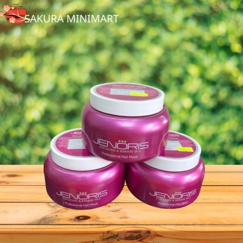 Mặt nạ phục hồi tóc hư tổn jenoris keratin hair mask 500ml