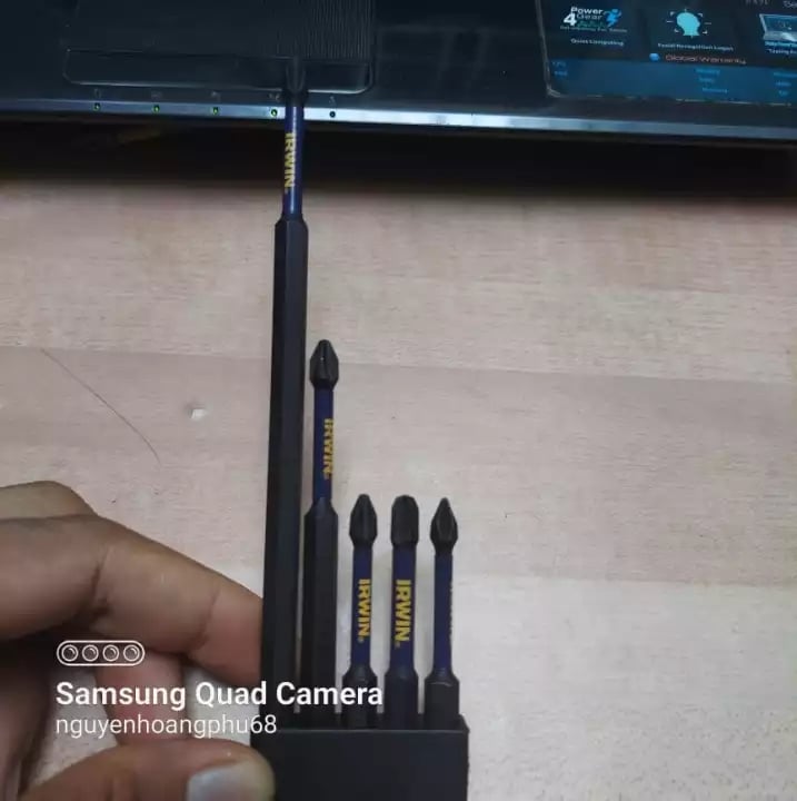 Bộ mũi vít irwin ph1 ph2 ph3 dài 58mm-152mm