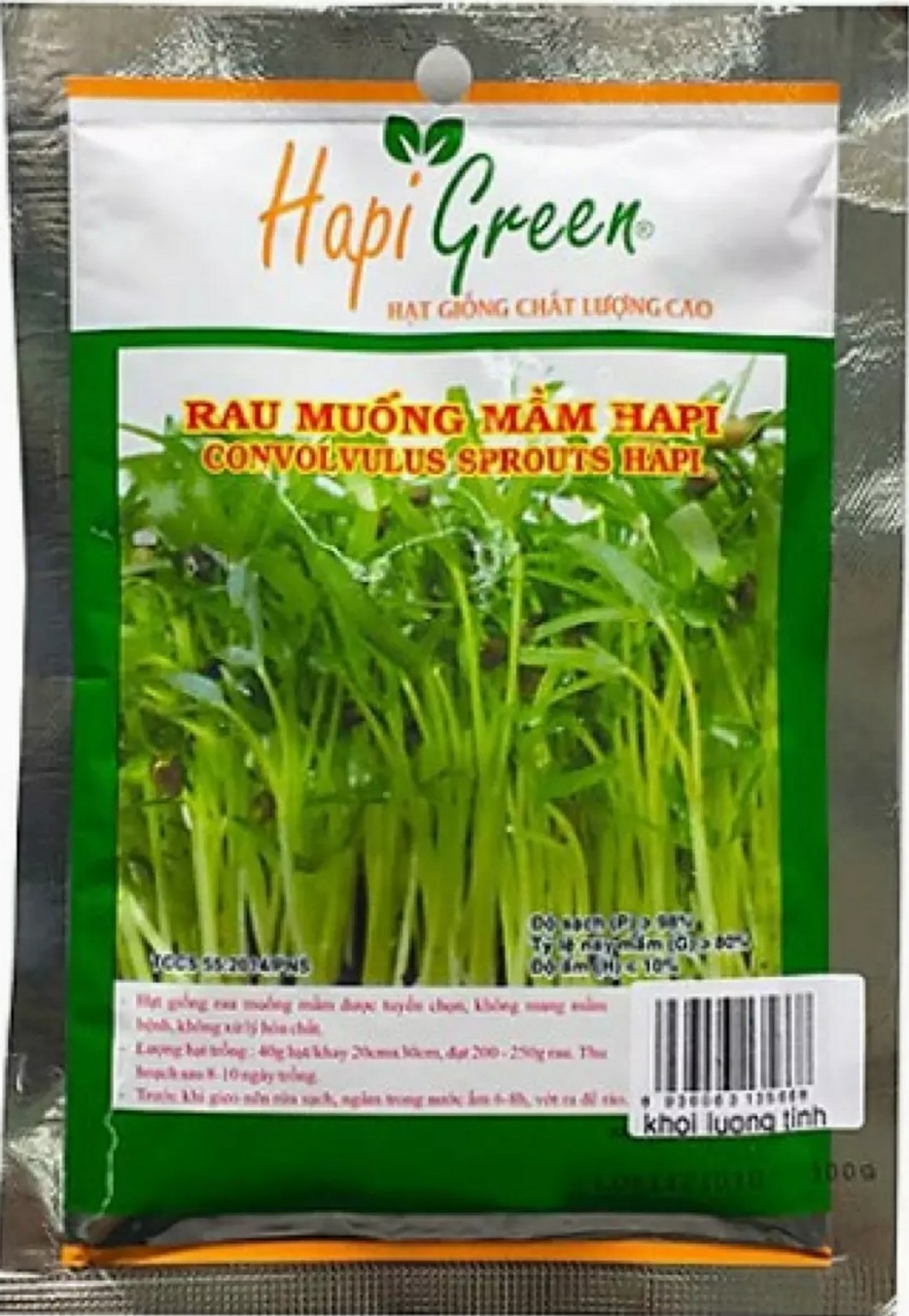 [HCM]Hạt giống Mầm rau muống Phú Nông - 100gr