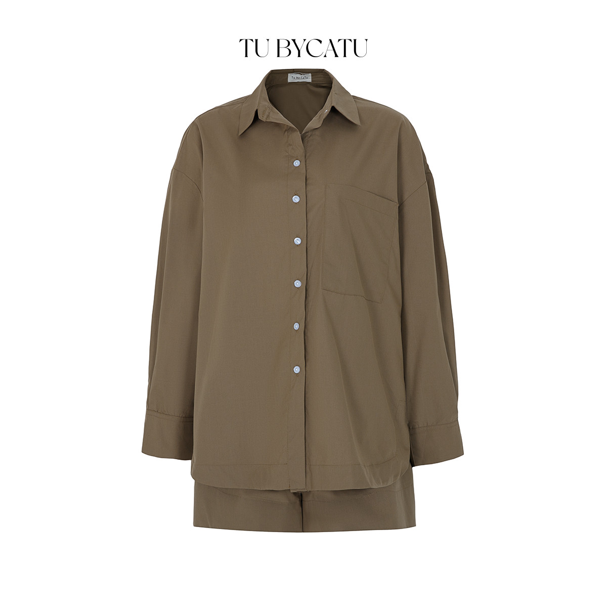 TUBYCATU | Set áo sơ mi và quần short ariana shirt set nhiều màu