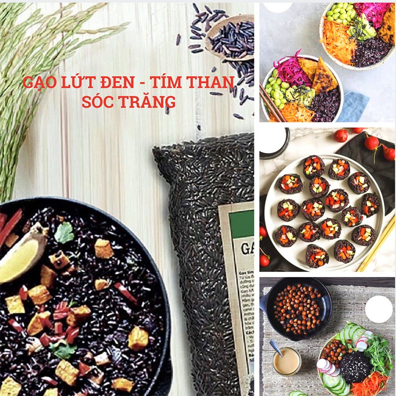 Gạo lứt tím than