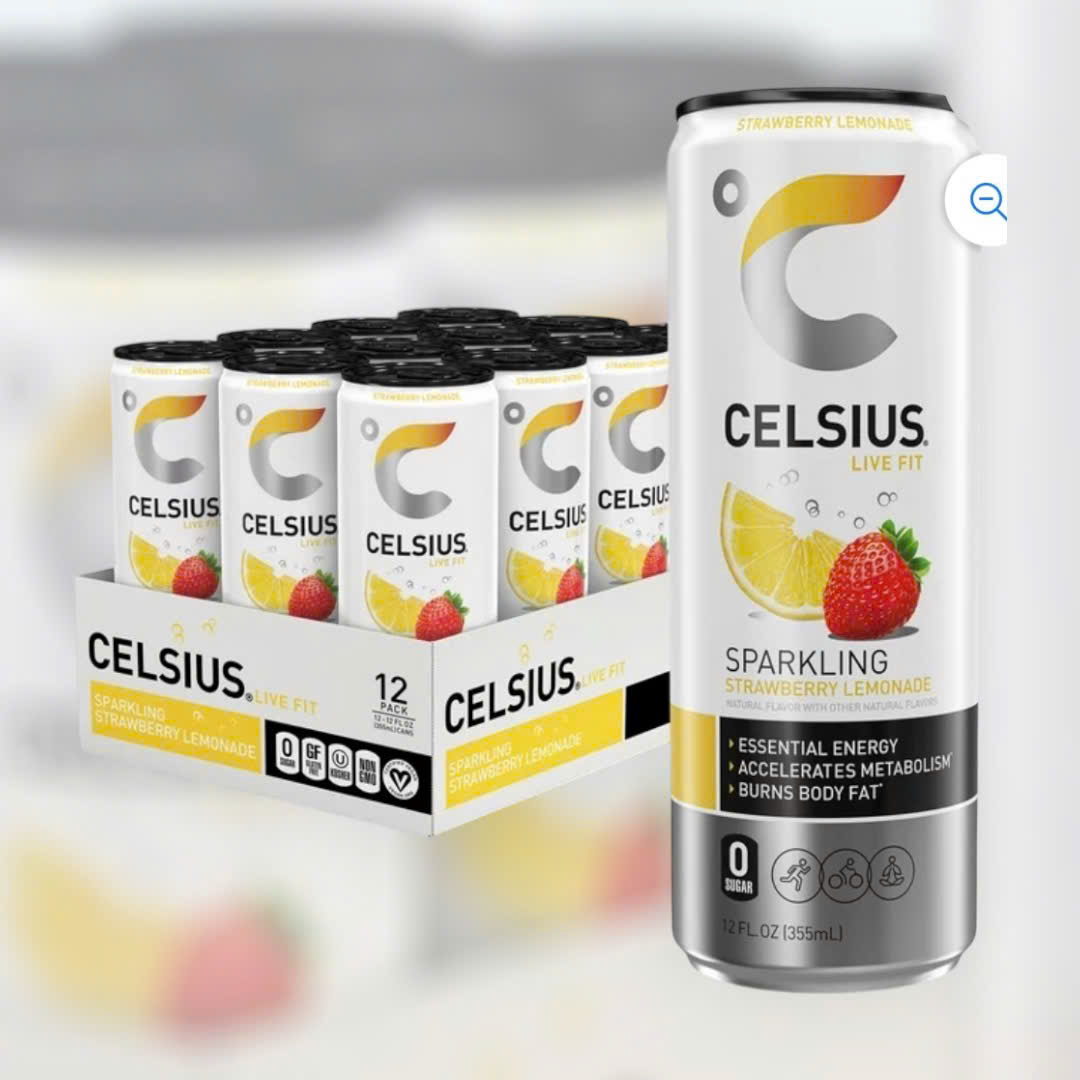 "Bill - USA" Nước cung cấp Năng Lượng KHÔNG Đường CELSIUS 355ml