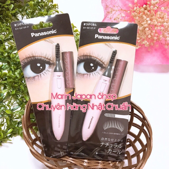 (Chuẩn auth,có bill) Máy uốn cong mi ,kẹp mi chuốt mi Panasonic hàng nội địa Nhật Bản