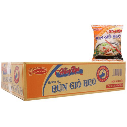 Bún giò heo hằng nga acecook 75g 30 gói
