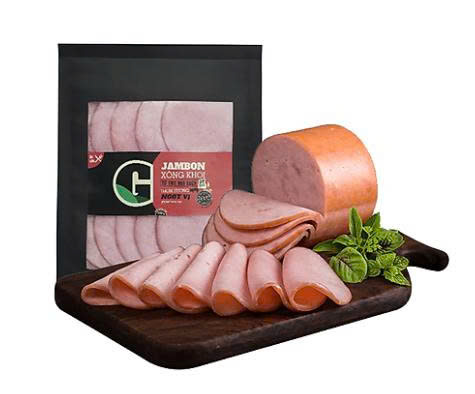 Feddy jambon xông khối - gói 200gr hàng công ty (giao tphcm)