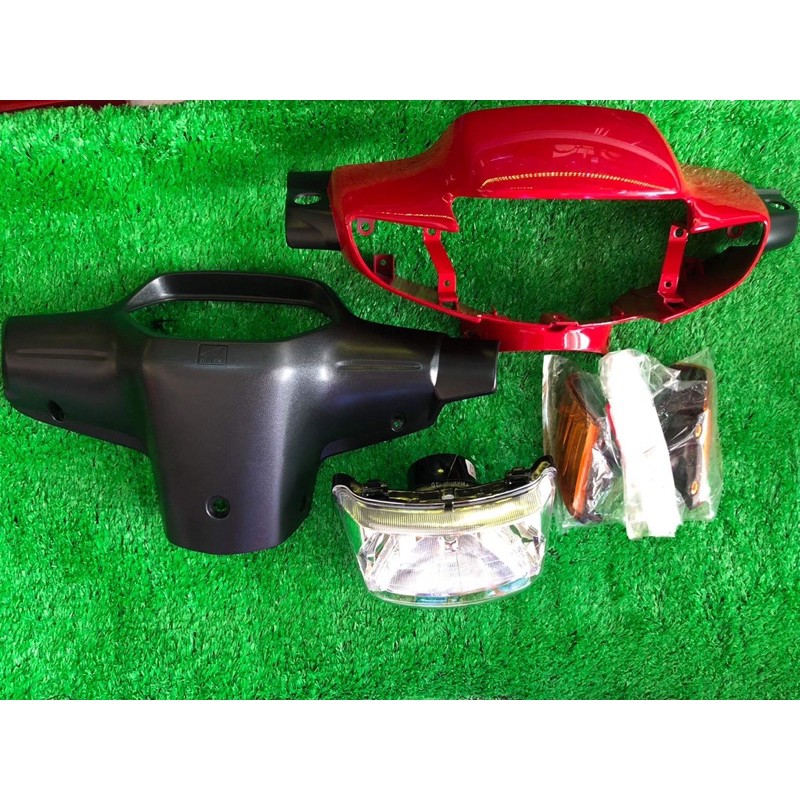Pha + ốp đầu bợ cổ xi nhan wave thái 110 chính hãng honda
