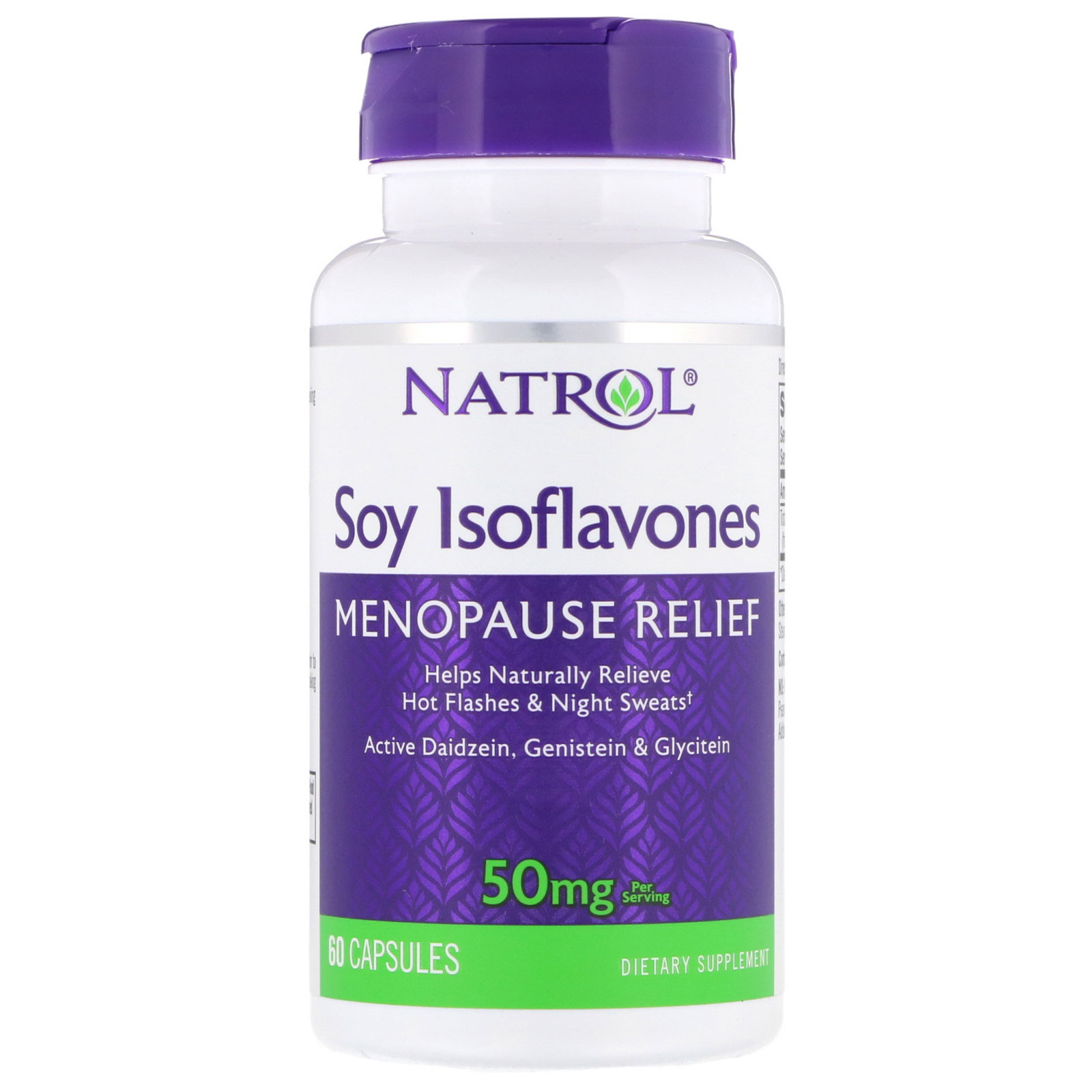   HCM Viên Uống Natrol Soy Isoflavones 50mg Mầm Đậu Nành Cho Nữ 120 viên 