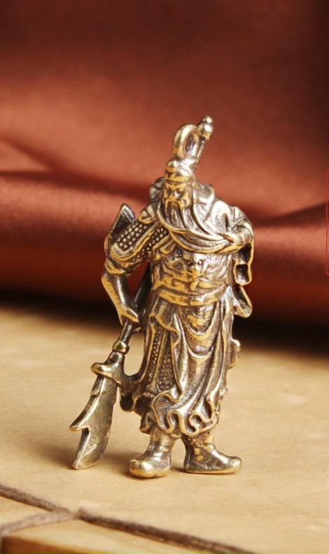 Tượng đồng quan công mini