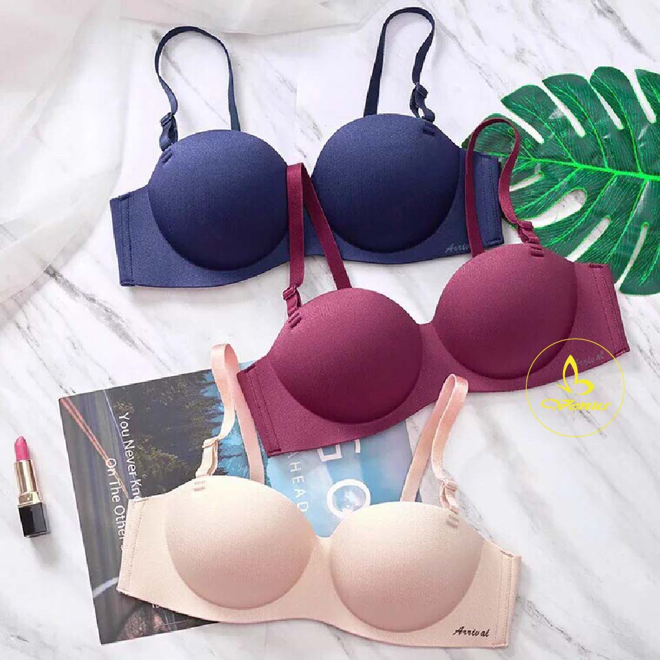 Áo ngực baqiya su đúc cúp ngang không gọng