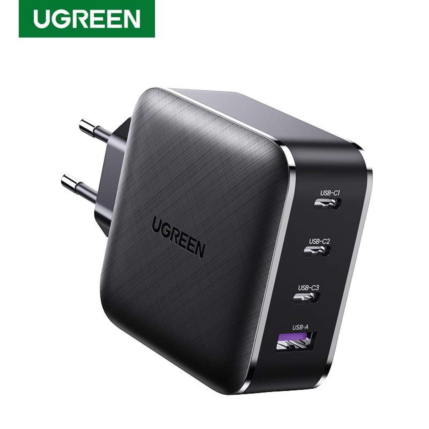 Củ sạc 4 cổng ugreen 65w gan sạc bộ sạc pd usb type-c
