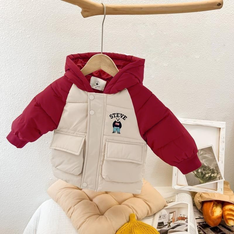 Áo phao trẻ em dành cho bé trai bé gái 8-20kg mẫu PHAO TEVER Chất liệu nhẹ, ấm áp hàng may kỹ TEVER