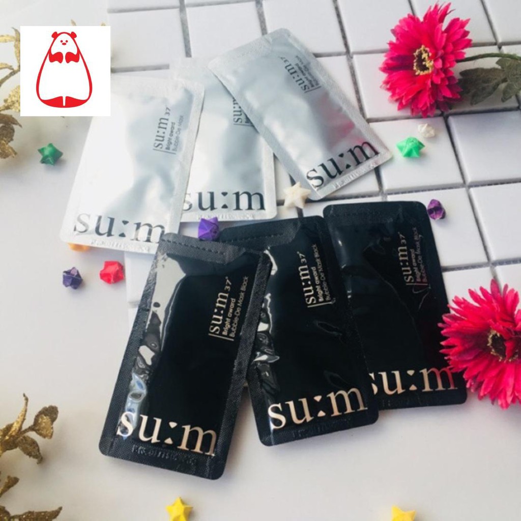 (Date2026)Mặt nạ thải độc da sum: 37 White Award Bubble-De Mask