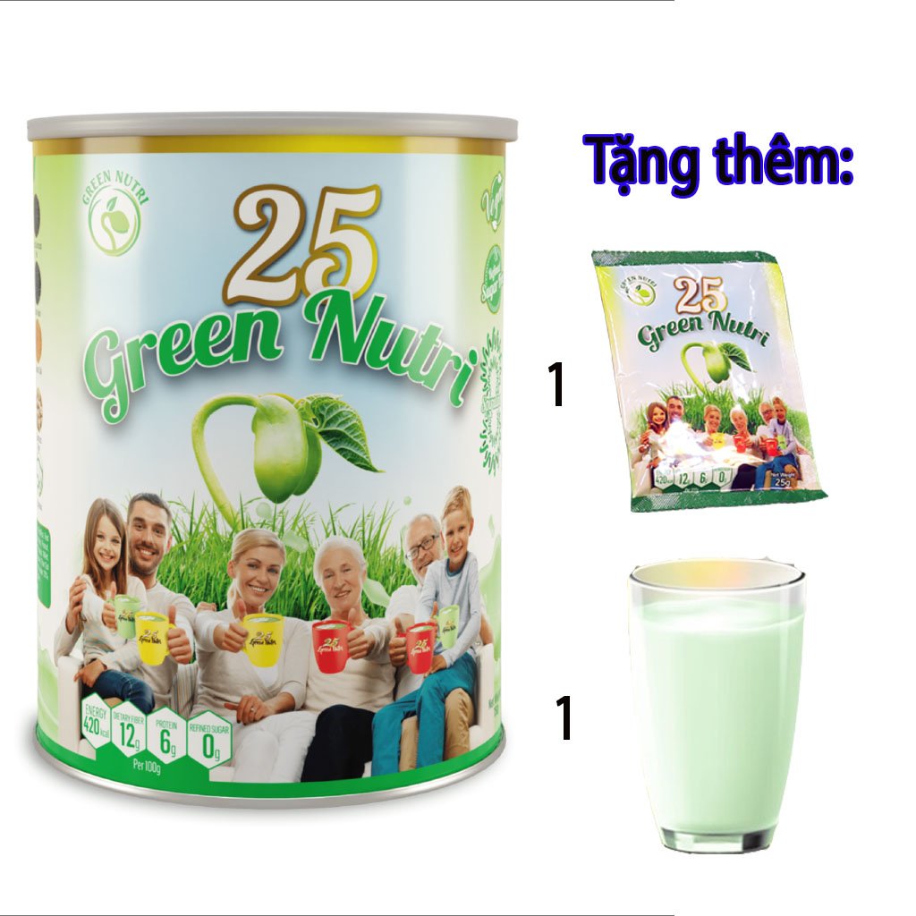 Bột ngũ cốc nhập khẩu cao cấp 25 green nutri malaysia - nmoff