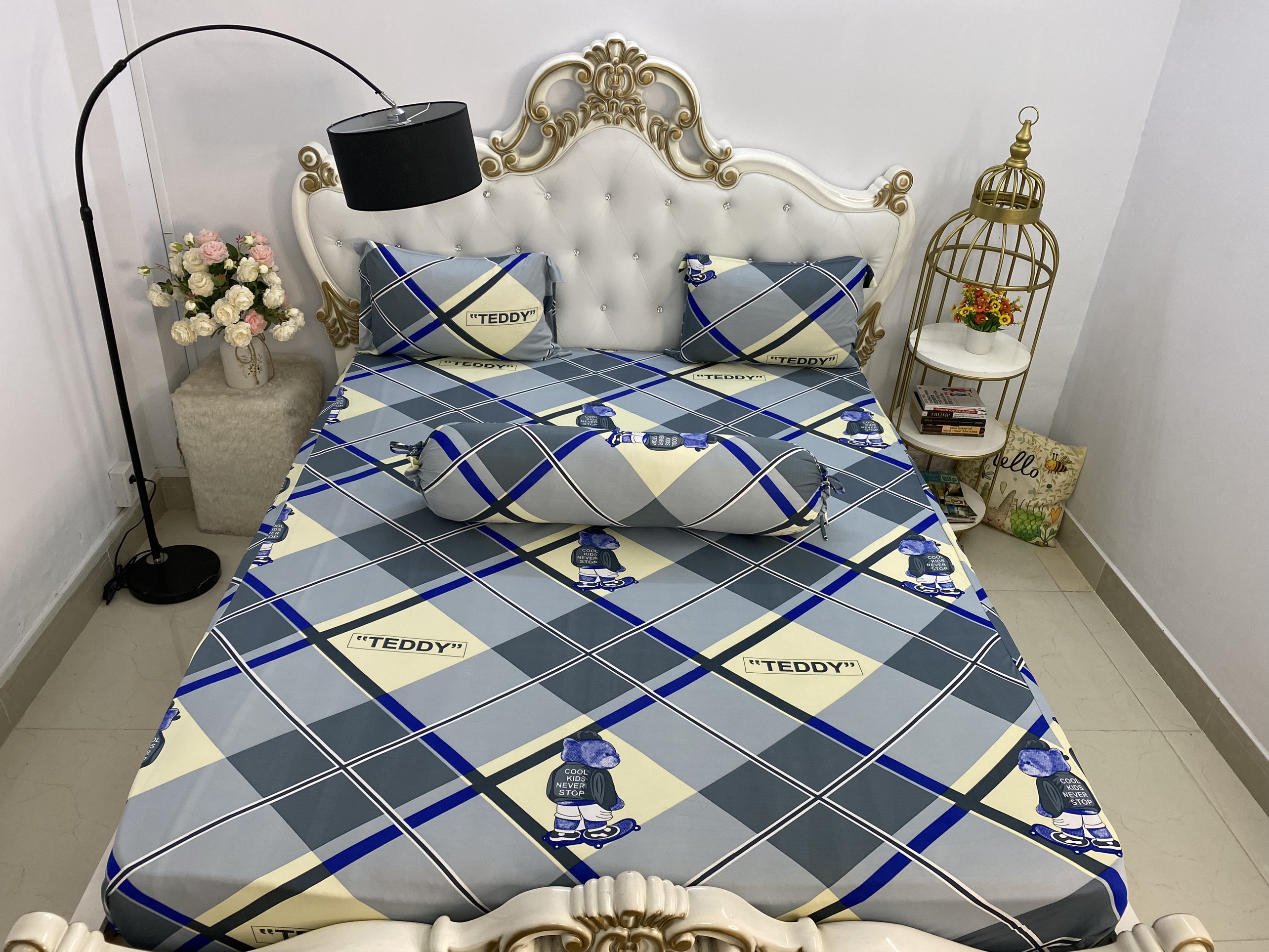 [HCM]Bộ drap GỐI thun Hàn Quốc mát lạnh {4 món} đủ size