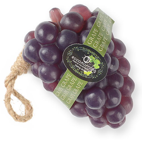 Xà Bông Thiên Nhiên Handmade eccomorning Hình Quả Nho - Grape Soap