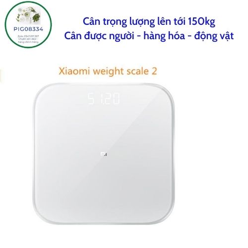 Cân điện tử thông minh Xiaomi Mi Smart Scale Gen 2 | Phân tích BMI cơ thể