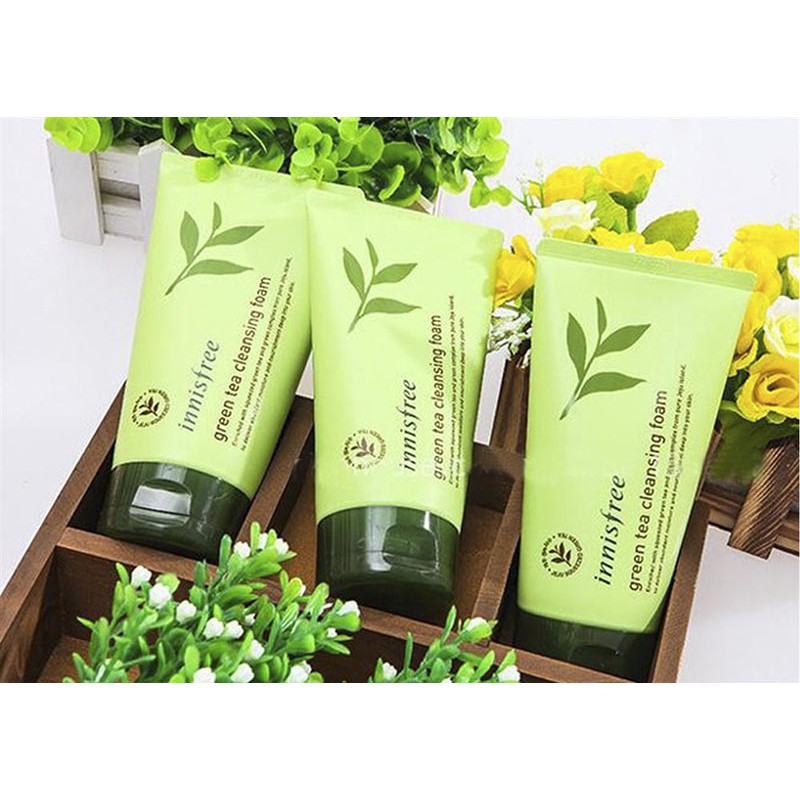 Sữa Rửa Mặt Trà Xanh Innifree Green Tea Cleansing Foam Size Lớn 150ml