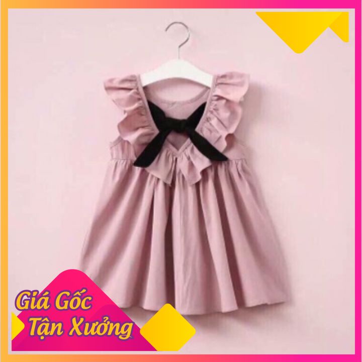 Váy cho bé, váy cổ bèo cho bé gái, váy cổ bèo xinh xắn, thiết kế điệu đà hàng cao cấp