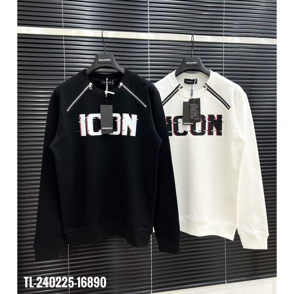 Áo Khoác swwt khóa cổ icon Chất nỉ ngoại lót lông nam nữ dài tay, Áo khoác nót nỉ dày mịn, form rộng kiểu dáng thời trang Hàn Quốc