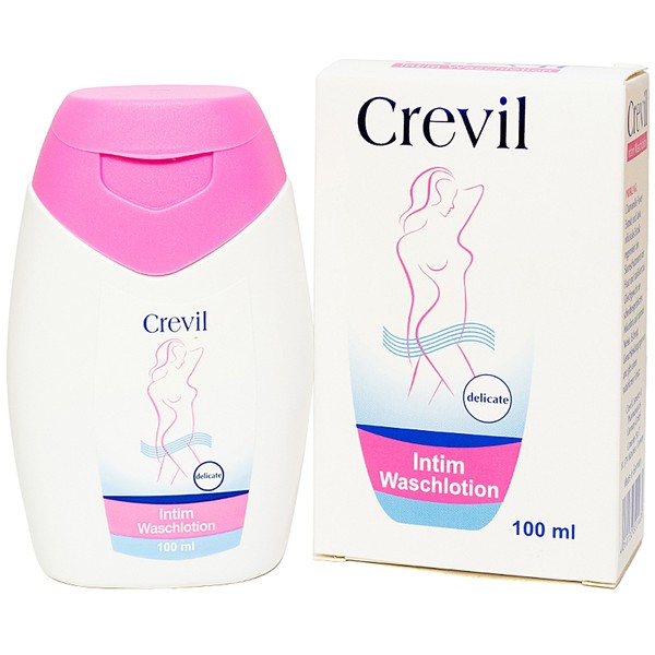 Dung Dịch Vệ Sinh phụ nữ cao cấp Crevil Intim Waschlotion 100Ml - Diệt khuẩn, chống viêm - Chiết xuất Hoa cúc La mã
