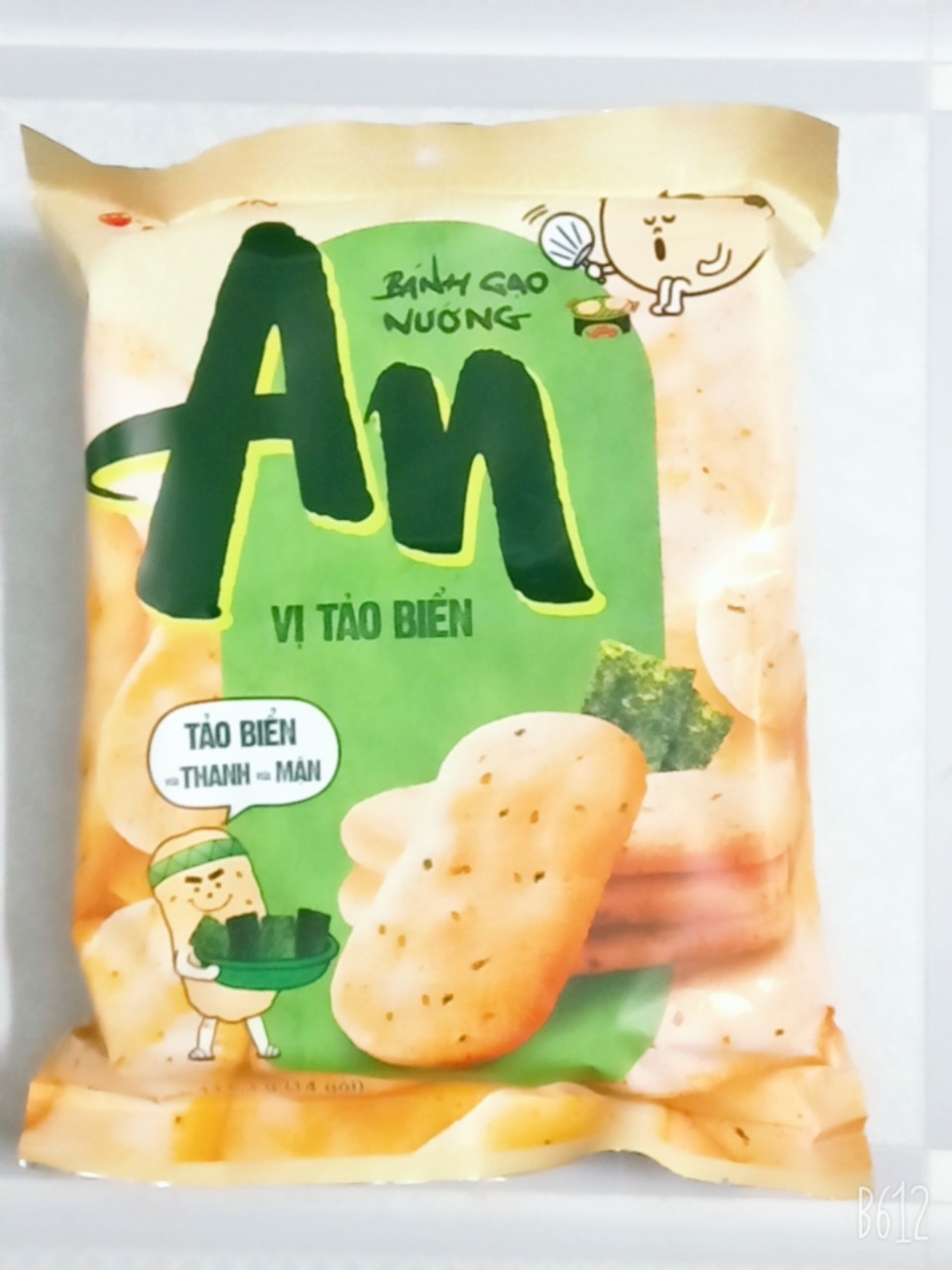 Bánh gạo nướng vị tảo biển Orion An 1 bich  111.3g