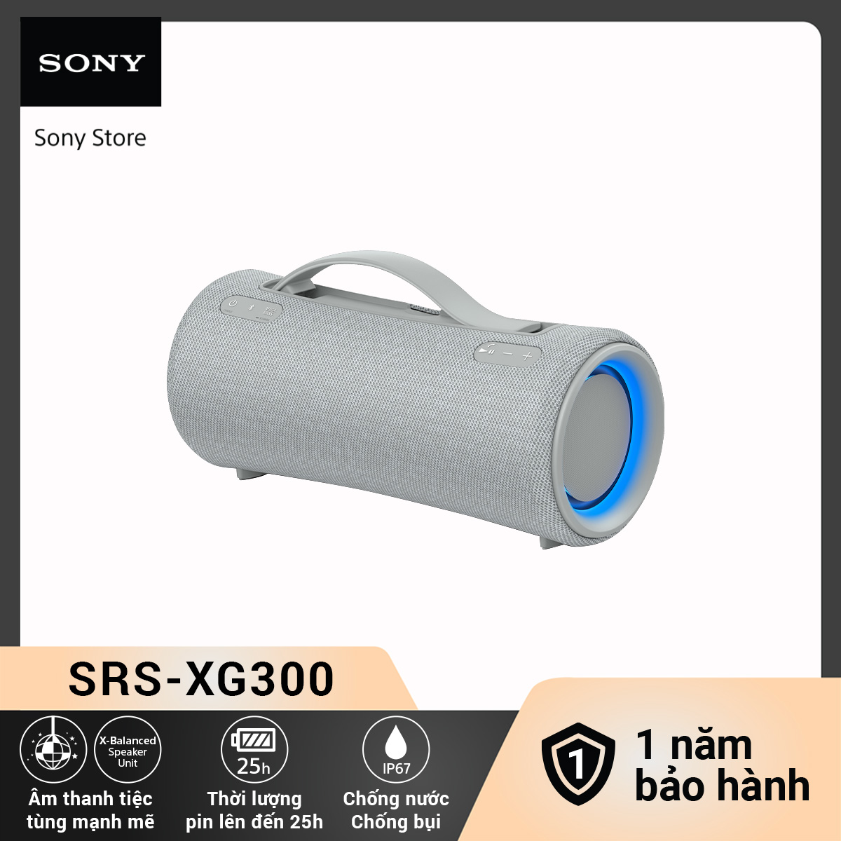 Loa Bluetooth có quai cầm tay Sony SRS-XG300