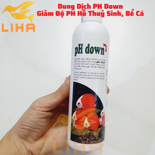 Dung dịch ph down - giảm độ ph cho hồ thuỷ sinh, cá cảnh