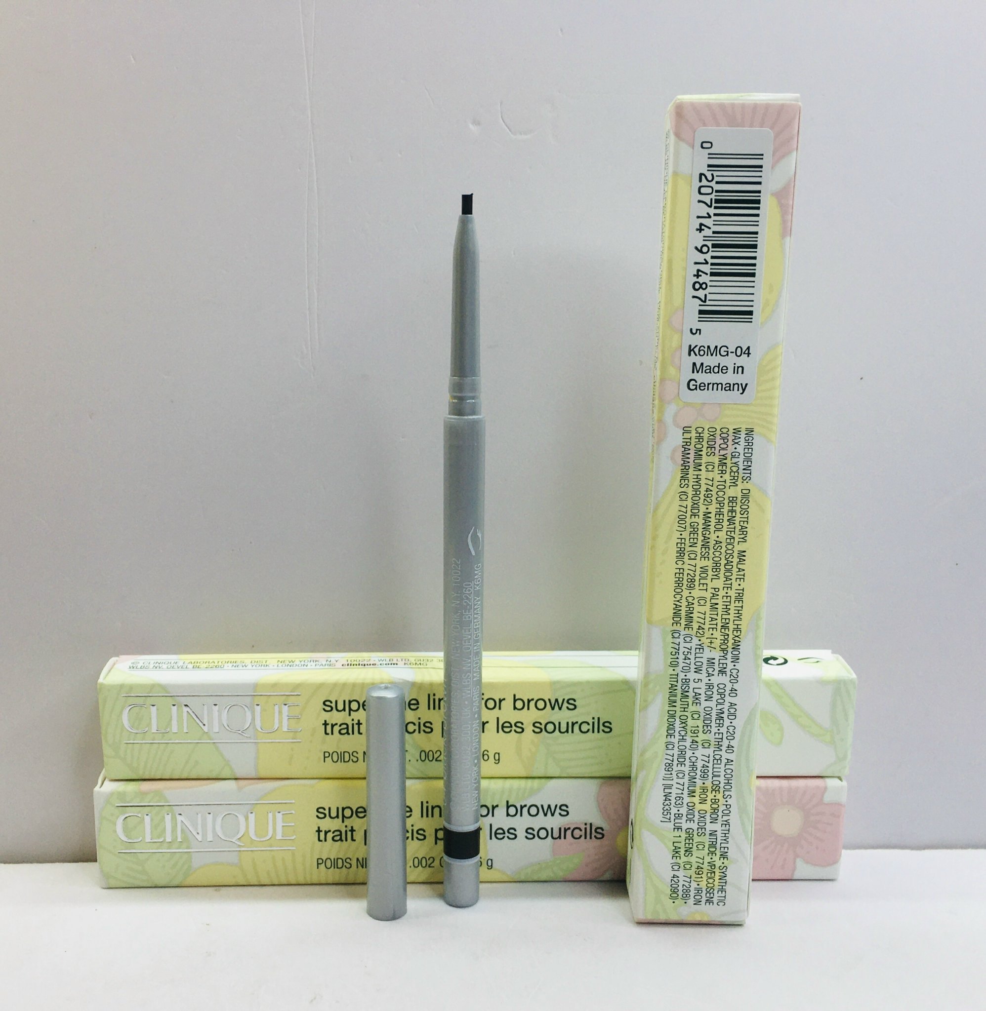 Chì kẻ lông mày Clinique superfine liner for brows của Mỹ