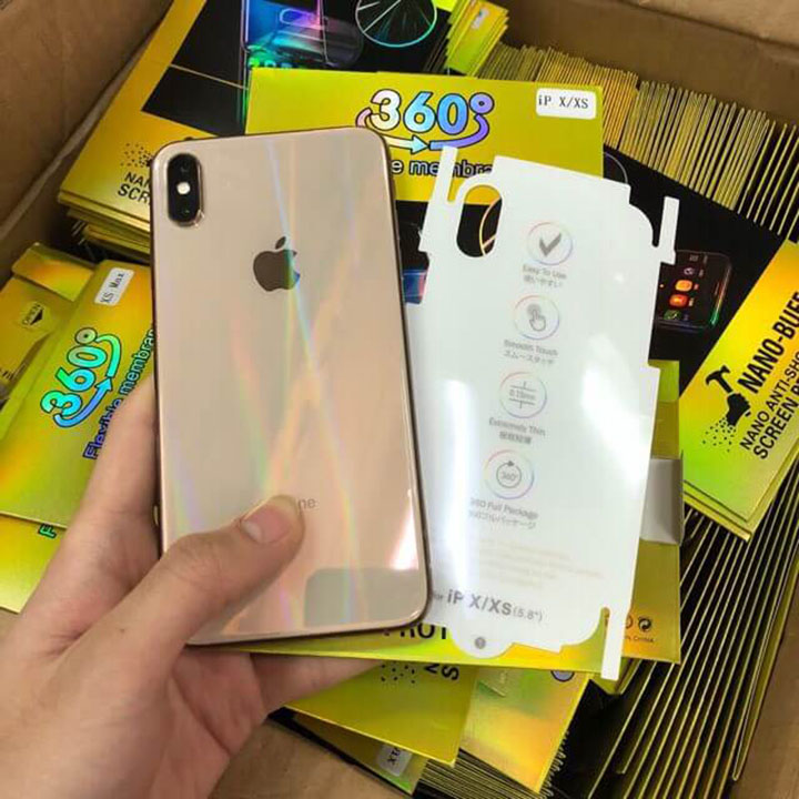 Bộ Miếng Dán PPF Mặt Trước và sau Cho điện thoại iphone