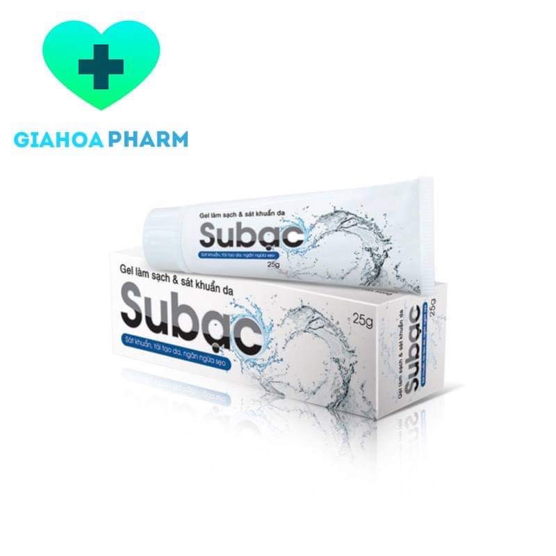 Gel làm sạch và sát khuẩn da Subạc / Su Bạc