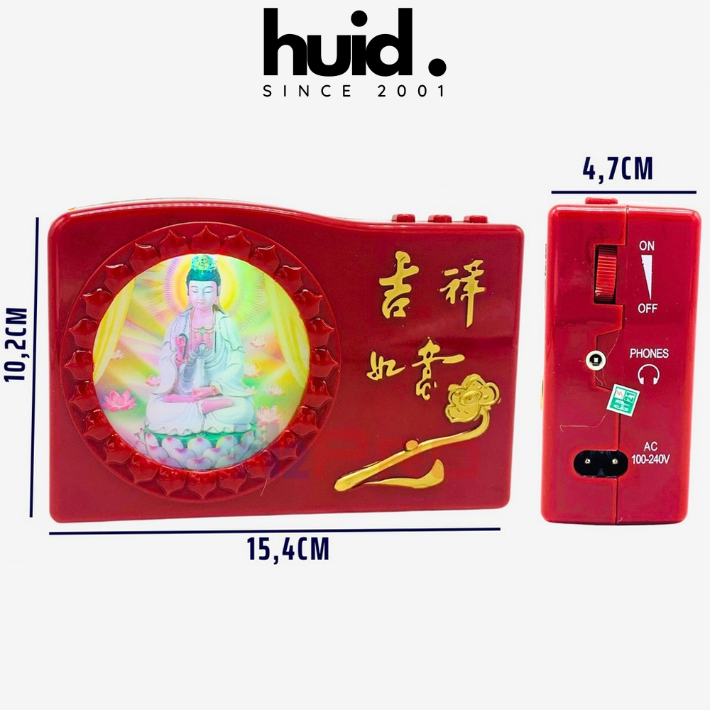 Đài tụng kinh niệm phật có 20 bài cài sẵn