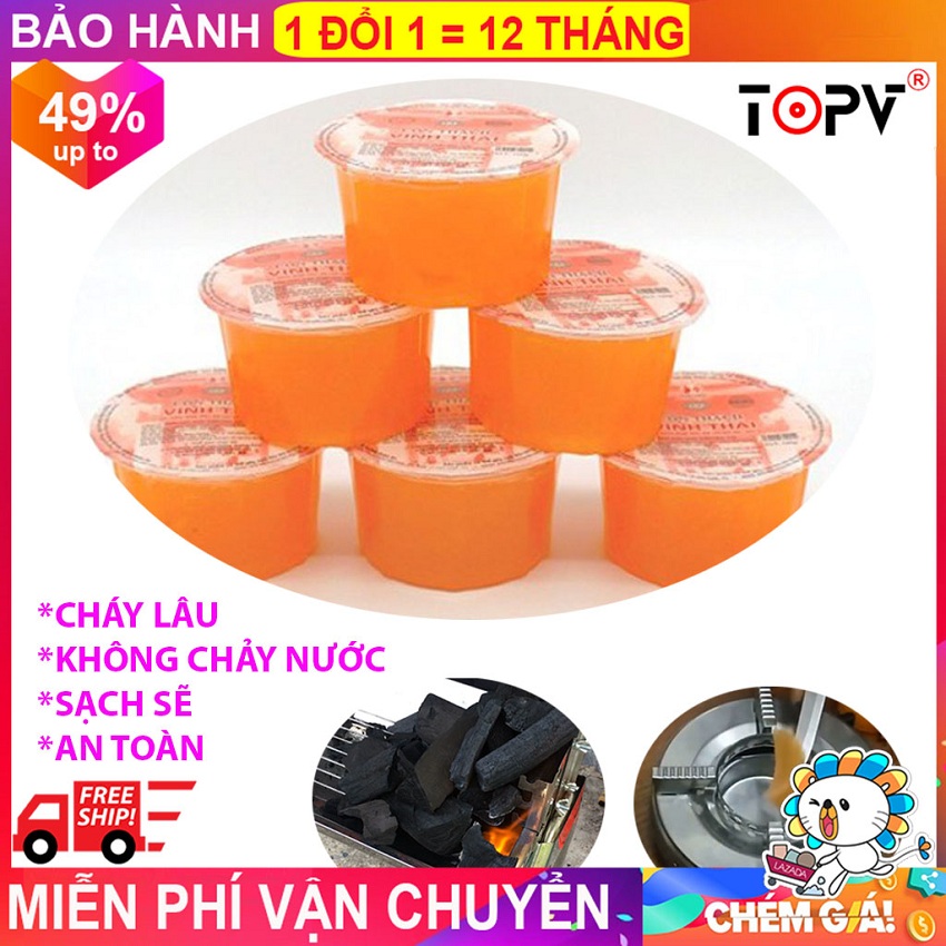 Cồn thạch, cồn khô, cồn khô nấu lẩu: Cháy lâu, không chảy nước, an toàn, sạch sẽ