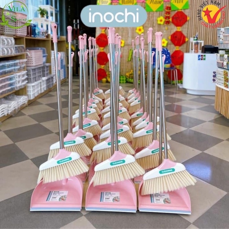 Chổi kèm hốt rác inochi