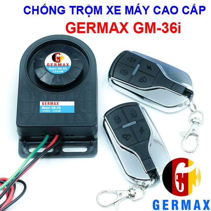 Chống Trộm Xe Máy Germax GM-36i, Tự Lắp Đặt Dễ Dàng - Chống Trộm Hiệu Quả