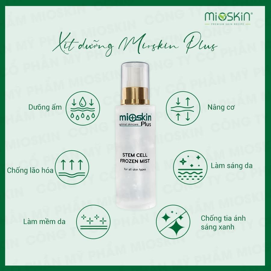 [HCM]XỊT KHOÁNG TẾ BÀO GỐC MIOSKIN MIOSKIN PLUS