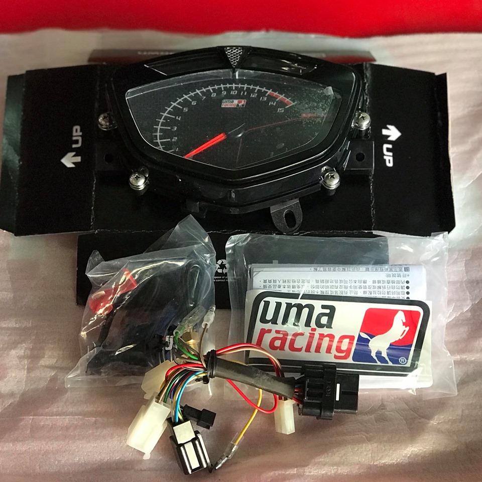 Đồng hồ điện tử Uma Racing gắn Exciter đời đầu và Sirius