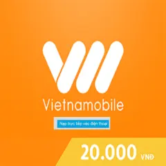 [HCM] THẺ CÀO Vietnamobile 20.000 VNĐ & PHÍ CHUYỂN