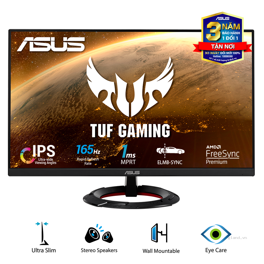 [Trả góp 0%]Màn hình ASUS TUF Gaming VG249Q1R 23.8 inch (Full HD /IPS/ 165Hz 1ms/ FreeSync Shadow Boost)