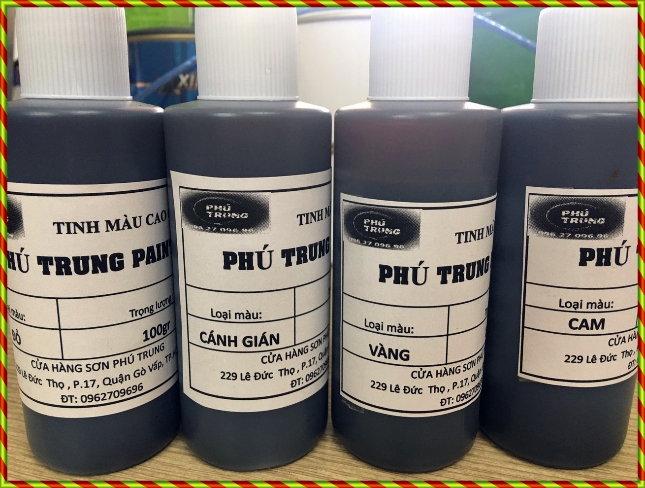 TINH MÀU PU 100GR