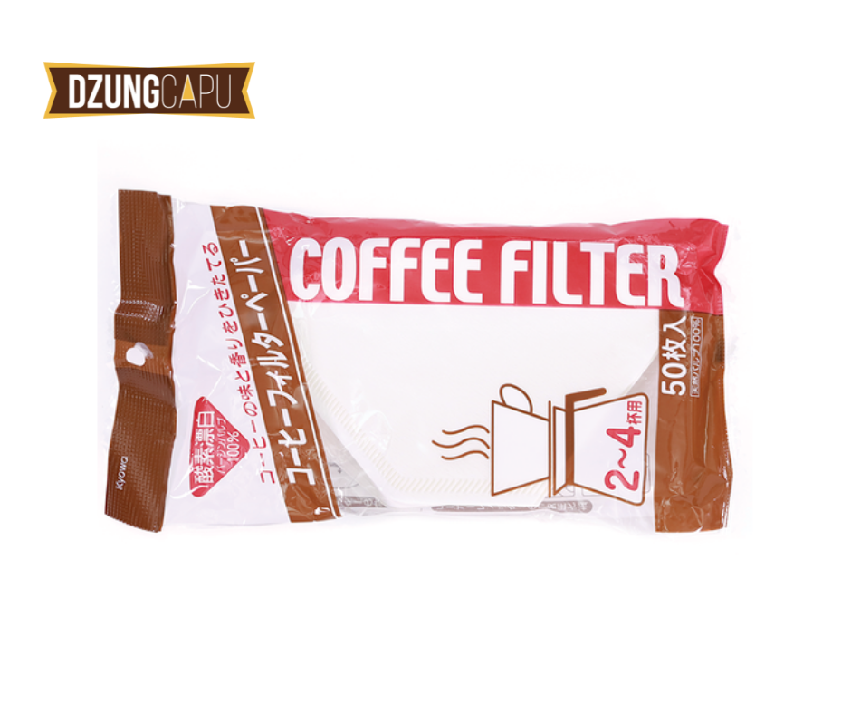 Giấy lọc cà phê Kalita 102 - Gói 50 tờ - Nhật Bản