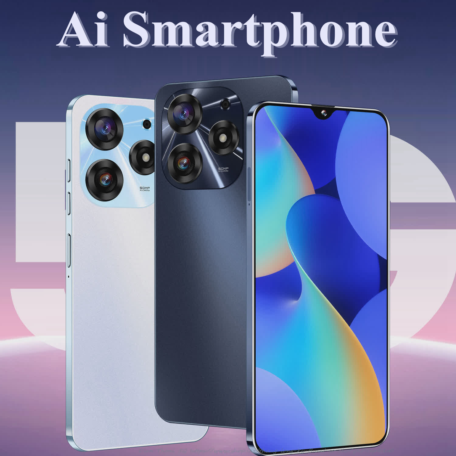 Mobile Phone 5g Network for Students, Super Smooth, Cheap Price, 10-Core Processor, Feature Phones 6.8Inch Mobilephone, Super Cheap Phone, Android Smartphone
