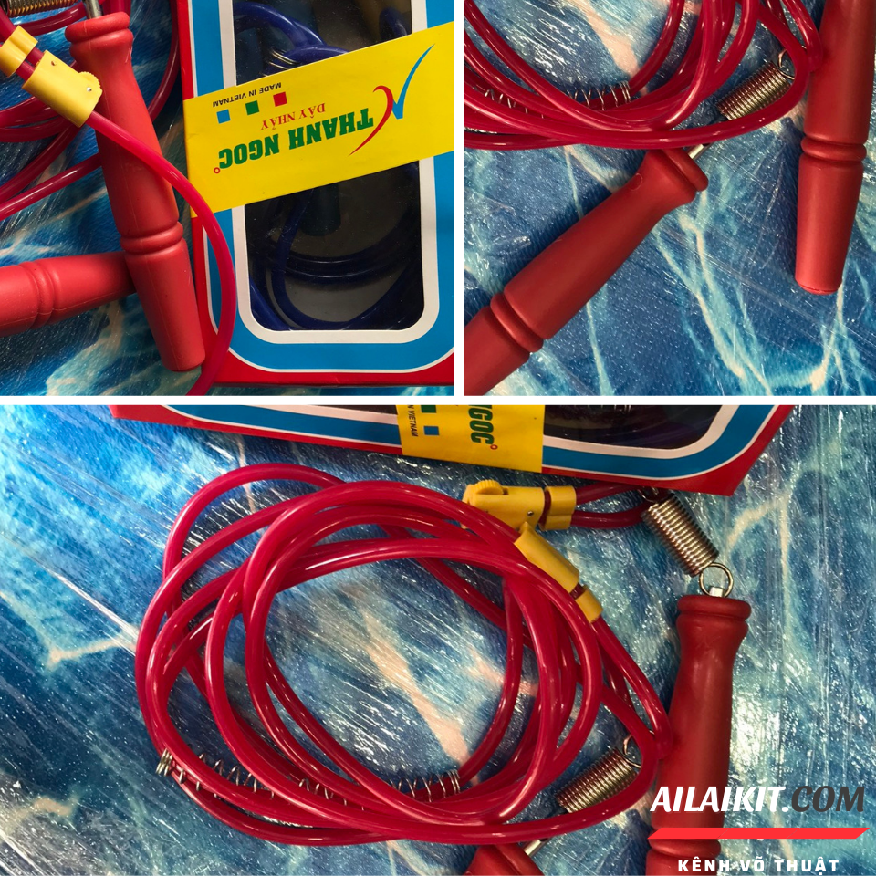 [HCM]{Dây nhảy thể lực} , tăng giảm rút dây nhảy võ thuật ailaikit