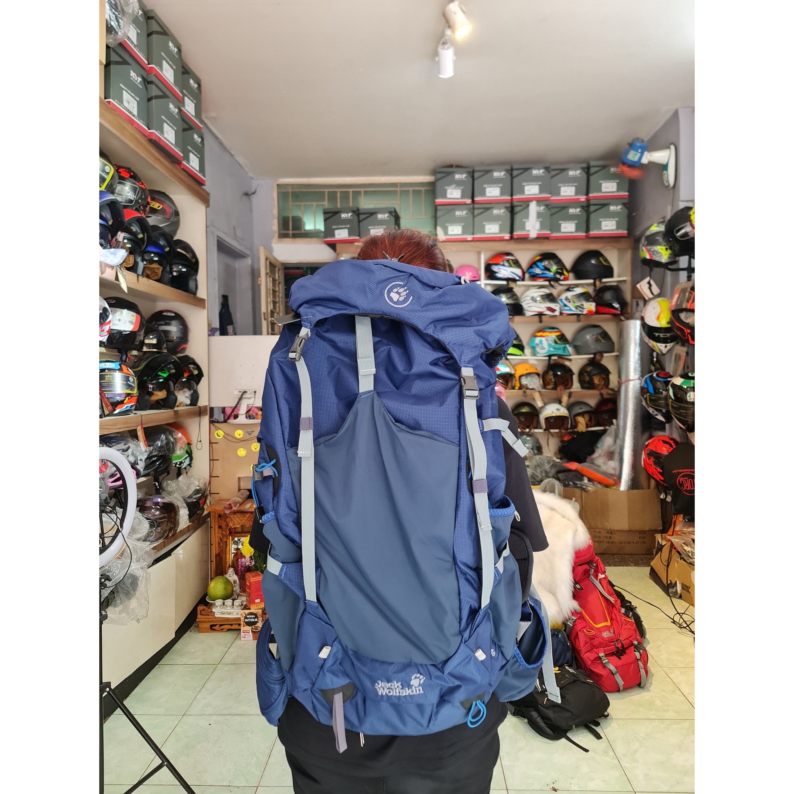Balo Jack Wolfskin Alpine Trail 40 lít chính hãng