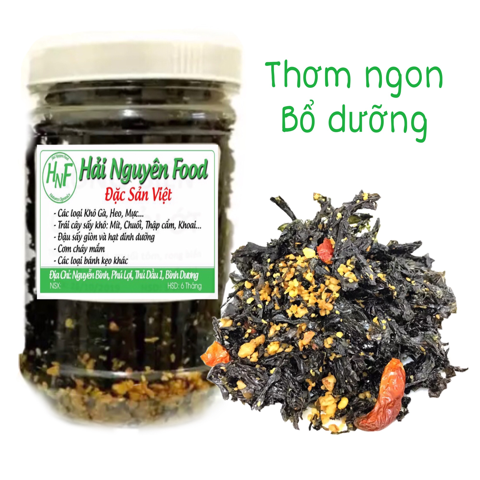 Rong biển cháy tỏi 70g