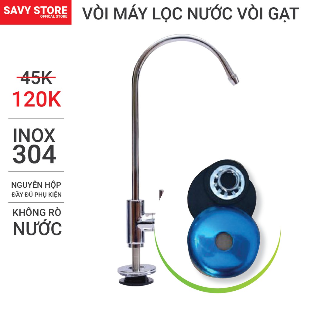 Vòi máy lọc nước thép không gỉ, bộ vòi máy lọc nước cao cấp